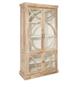 DKD Home Decor Vitrina de Madera Maciza de Mango Toscana Decape