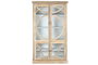 DKD Home Decor Vitrina de Madera Maciza de Mango Toscana Decape