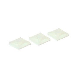 ACT CT1260 Sujeciones para bridas autoadhesivas, 100 piezas