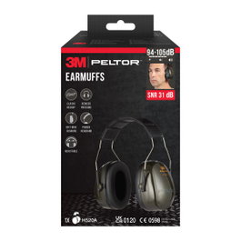 3M Optime II H520A-1 Orejeras Acolchadas