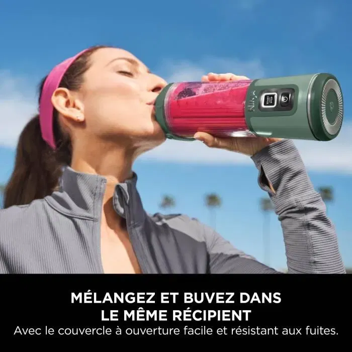 Ninja Licuadora portátil inalámbrica Blast Verde bosque BC151EUEM