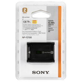 Sony NP-FZ100 Batería de iones de litio para Alpha