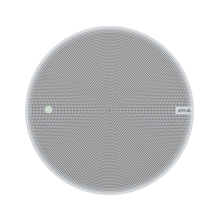 AXIS C1211-E Altavoz de Red PoE con Micrófono Integrado, Sistema de Audio 2 Vías para Montaje en Techo, Color Blanco, Modelo 02323-001