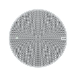 AXIS C1211-E Altavoz de Red PoE con Micrófono Integrado, Sistema de Audio 2 Vías para Montaje en Techo, Color Blanco, Modelo 02323-001