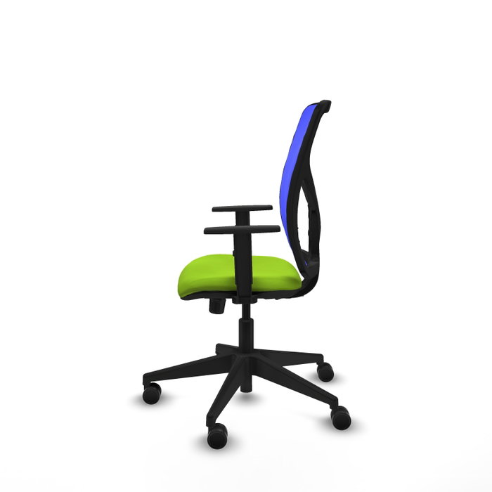 PIQUERAS Y CRESPO Silla de oficina Motilla con mecanismo Sincro, Pistacho y Azul PIQUERAS Y CRESPO Silla de oficina Motilla con mecanismo Sincro, Pistacho y Azul