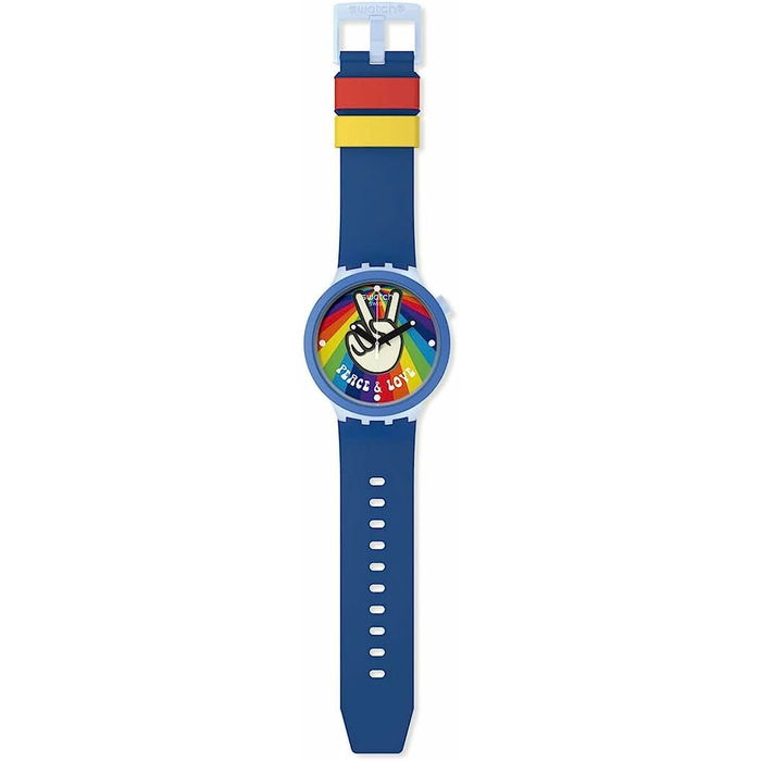 Reloj Hombre Swatch PEACE HAND LOVE (Ø 47 mm)