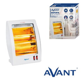 AVANT Estufa de cuarzo avant 2 tubos 800w