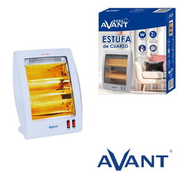 AVANT Estufa de Cuarzo 2 Tubos 800W - Calefactor Eléctrico
