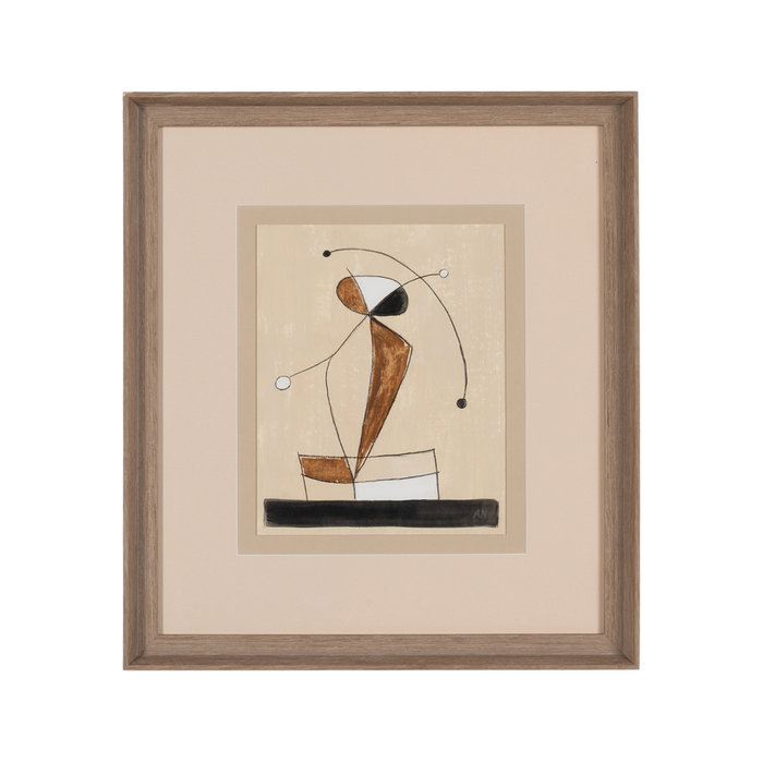 Cuadro Pintura Abstracto 4/M 35 X 40 cm (Set de 4)