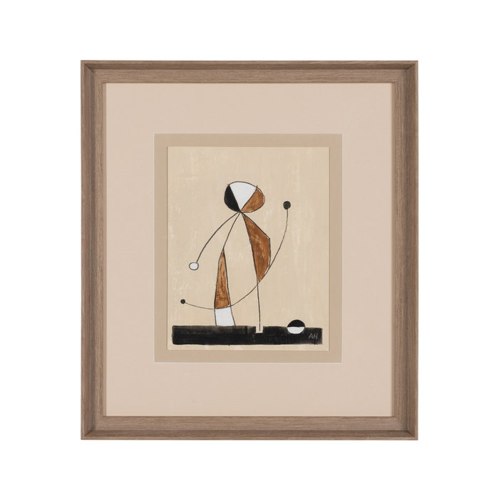 Cuadro Pintura Abstracto 4/M 35 X 40 cm (Set de 4)