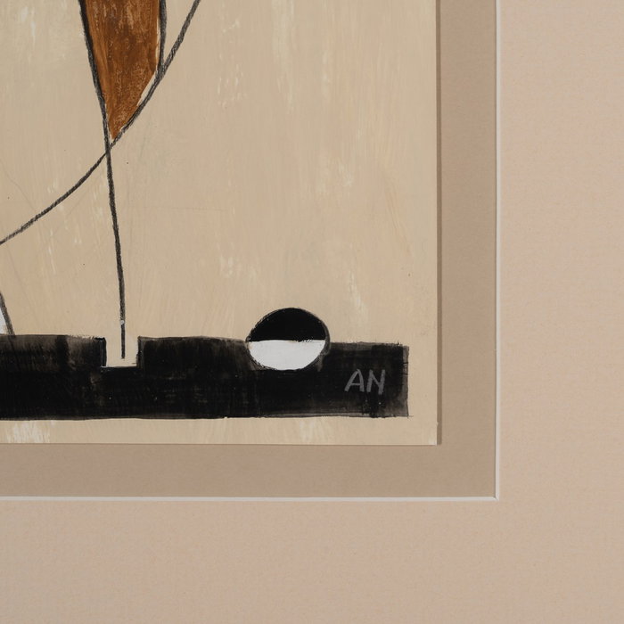 Cuadro Pintura Abstracto 4/M 35 X 40 cm (Set de 4)