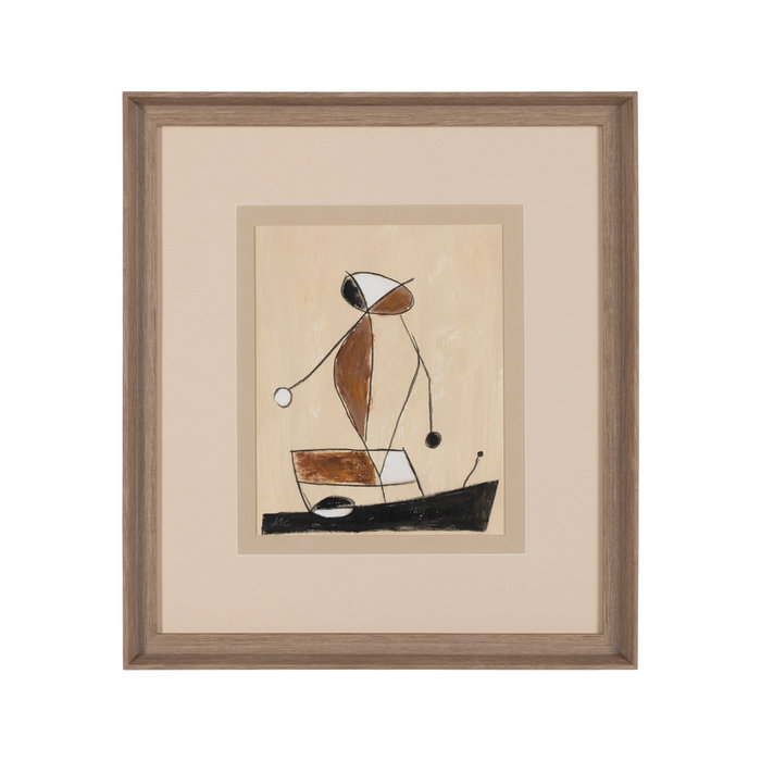 Cuadro Pintura Abstracto 4/M 35 X 40 cm (Set de 4)