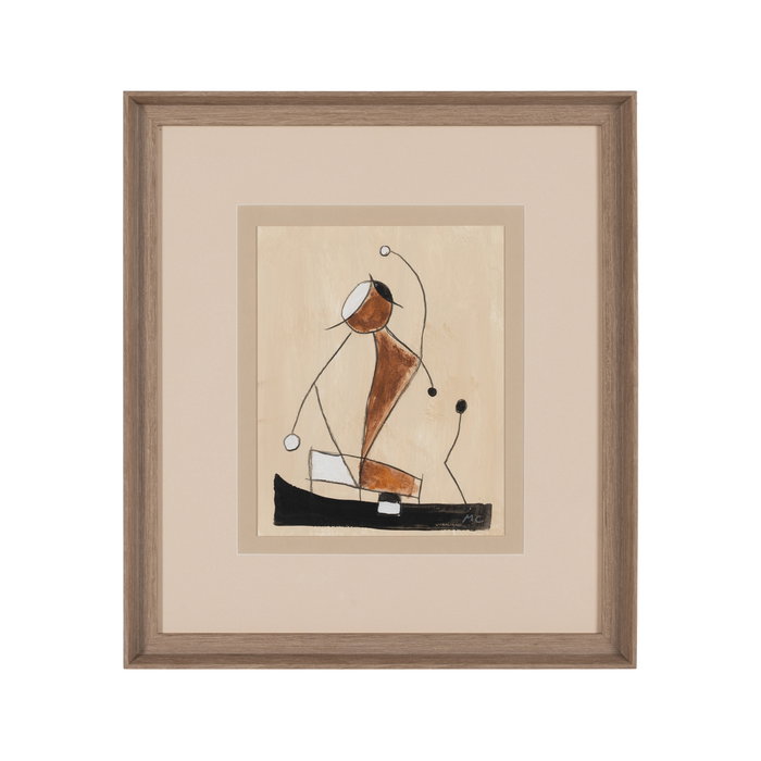 Cuadro Pintura Abstracto 4/M 35 X 40 cm (Set de 4)