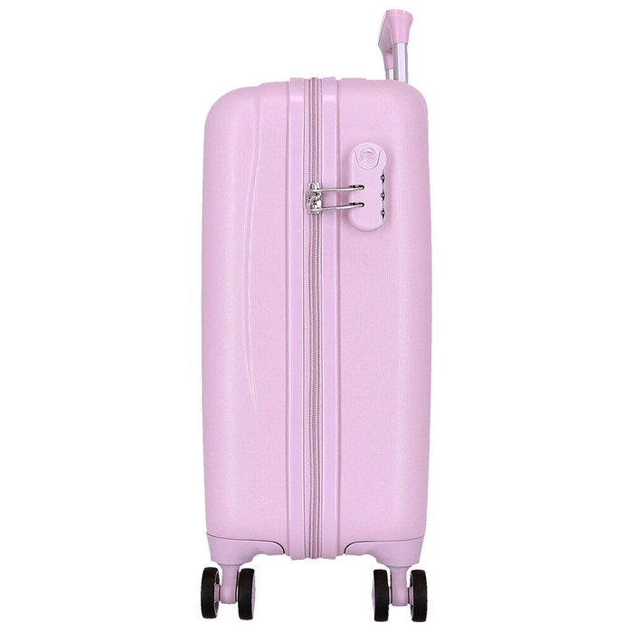JOUMMA BAGS Maleta trolley ABS Sweet Dreams Kuromi Hello Kitty 50cm con cierre combinacion y 4 ruedas dobles