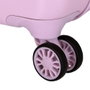 JOUMMA BAGS Maleta trolley ABS Sweet Dreams Kuromi Hello Kitty 50cm con cierre combinacion y 4 ruedas dobles
