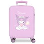 JOUMMA BAGS Maleta trolley ABS Sweet Dreams Kuromi Hello Kitty 50cm con cierre combinacion y 4 ruedas dobles