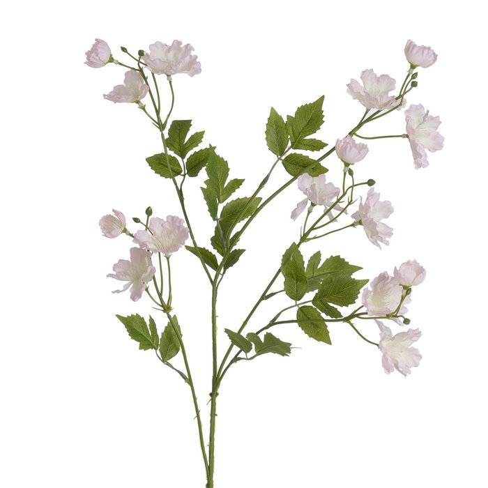 Flor Cerezo Rosa Poliéster-Polietileno 88 cm (Set de 30)