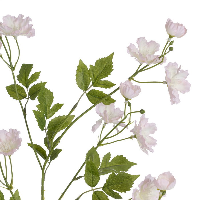 Flor Cerezo Rosa Poliéster-Polietileno 88 cm (Set de 30)