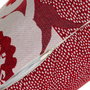 Cojín Estampado Rojo Algodón / Poliéster 45 X 45 cm