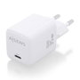 Aisens Cargador GaN 35W USB-C Blanco ASCH-35W1P016-W