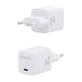 Aisens Cargador GaN 35W USB-C Blanco ASCH-35W1P016-W