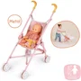 Baby Nurse Smoby - Cochecito de muñecas SMO3032162204085 - Práctico, ligero y de fácil plegado - Para niños a partir de 2 años