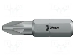 WERA Punta de destornillador Pozidriv® PZ1 de 32 mm