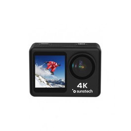 Sunstech Cámara digital deportiva Adventure 4K 16MP ángulo de visión 170° negra