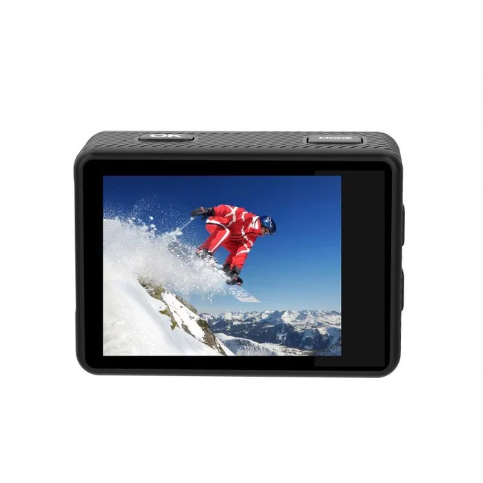 Sunstech ADVENTURE4K Cámara Deportiva de Acción 4K Ultra HD 16MP WiFi, Ángulo Visión 170°, Sumergible 30m IPX8, Incluye Accesorios y Compatible GoPro, Negra