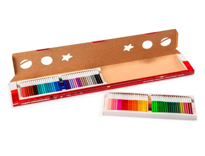Carioca Rotulador Joy Metro Caja 100 Unidades Colores Surtidos