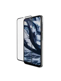 Dbramante1928 ES15CL006125 Protector de Pantalla o Trasero para Samsung Galaxy A15 - Cristal Templado rPET 9H Antibacteriano Anti-Huellas - Negro - 1 Unidad
