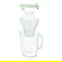 Brita 1051367 Tischwasserfilter Style eco, Botella con Filtro de Agua, 2.4 L, Color Verde, Transparente, Incluye 1 Filtro Maxtra