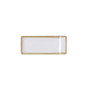 Bidasoa Fuente Rectangular Milky Bid Blanco