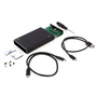 Ewent EW7070 Carcasa para Disco Duro/SSD 2.5 Pol SATA USB Tipo C Negro
