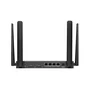 Edimax 4G-7449AC Router inalámbrico 4G LTE con Wi-Fi 5 AC1200 Doble Banda (2.4GHz/5GHz), 3 Puertos LAN, Negro