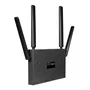 Edimax 4G-7449AC Router inalámbrico 4G LTE con Wi-Fi 5 AC1200 Doble Banda (2.4GHz/5GHz), 3 Puertos LAN, Negro