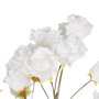 Rama Rosas Blanco Nailon Decoración 110 cm (Set de 6)