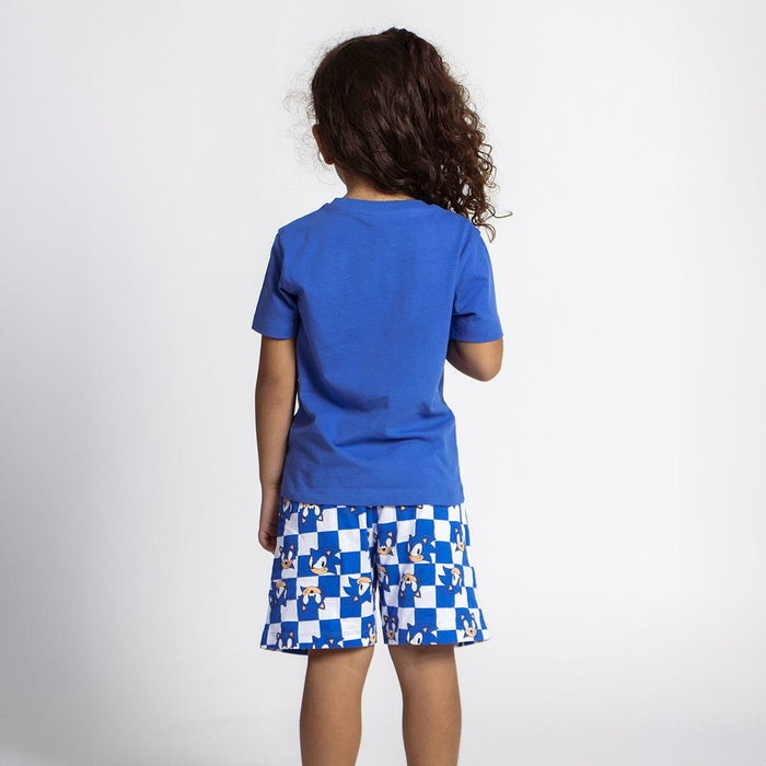 Cerdá Pijama Corto Single Jersey Sonic Talla 6 Años