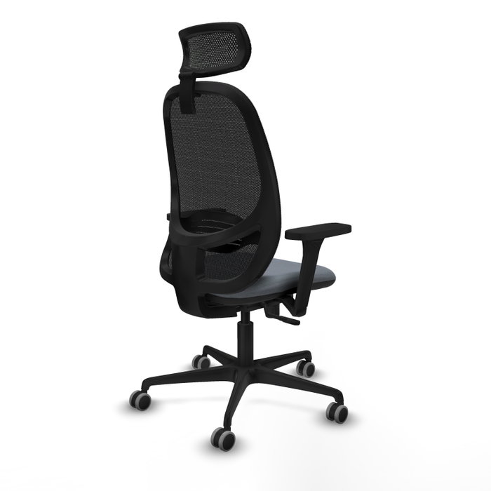 PIQUERAS Y CRESPO Silla de oficina Cilanco Gris y Negro PIQUERAS Y CRESPO Silla de oficina Cilanco Gris y Negro