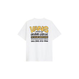 Camiseta de Manga Corta Hombre Vans VN000M60FLB1 Blanco