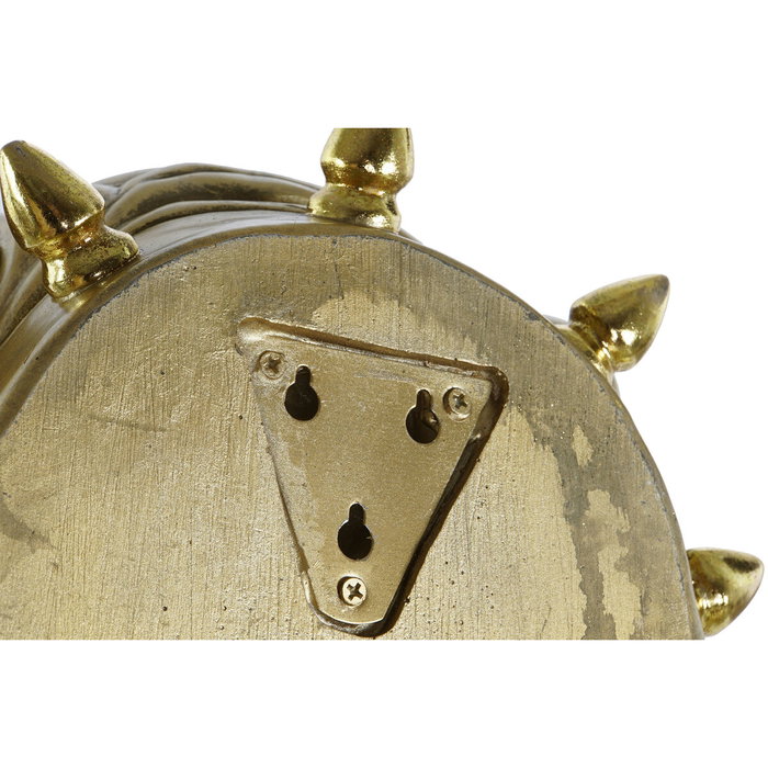 DKD Home Decor Lámpara Aplique Bulldog Dorado en Resina