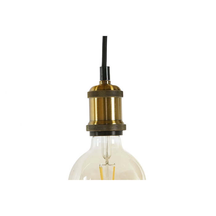 DKD Home Decor Lámpara Aplique Bulldog Dorado en Resina