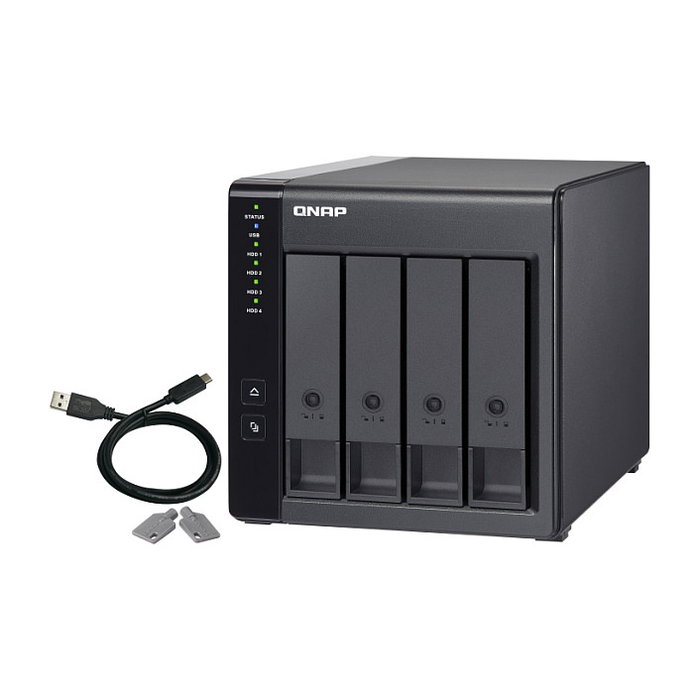 QNAP TR-004 Caja de expansión RAID de 4 bahías USB 3.2 Gen 1