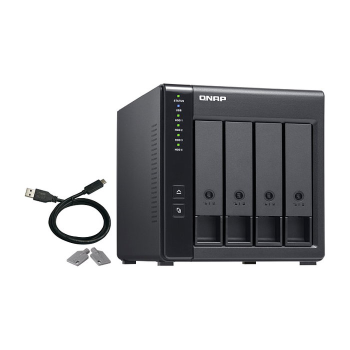 QNAP TR-004 Caja de expansión RAID de 4 bahías USB 3.2 Gen 1