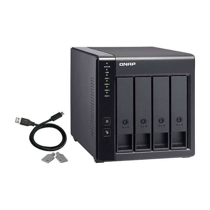 QNAP TR-004 Caja de expansión RAID de 4 bahías USB 3.2 Gen 1