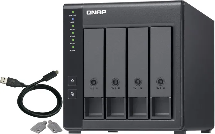 QNAP TR-004 Caja de expansión RAID de 4 bahías USB 3.2 Gen 1