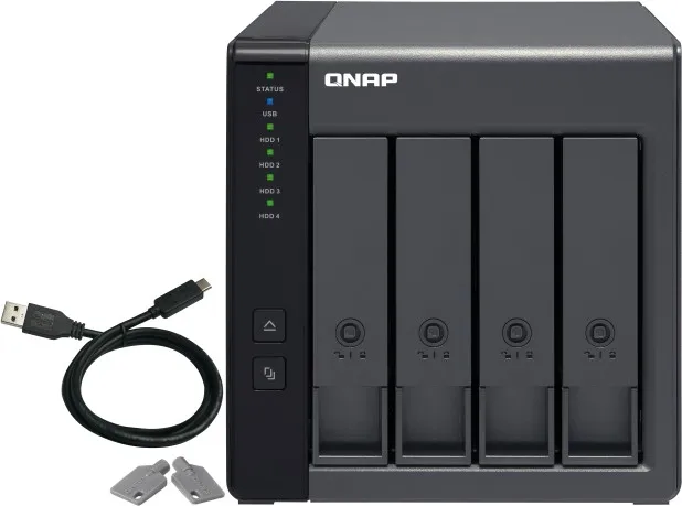 QNAP TR-004 Caja de expansión RAID de 4 bahías USB 3.2 Gen 1
