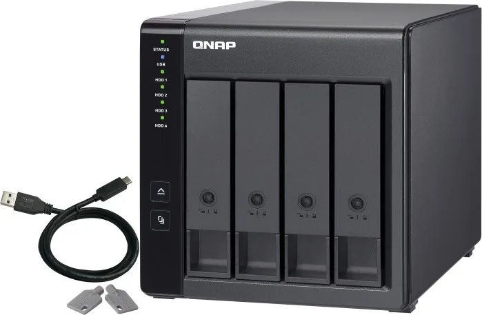 QNAP TR-004 Caja de expansión RAID de 4 bahías USB 3.2 Gen 1
