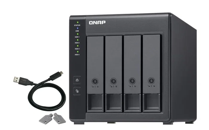 QNAP TR-004 Caja de expansión RAID de 4 bahías USB 3.2 Gen 1