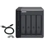 Qnap TR-004 Caja de Expansión RAID USB 3.2 Gen 1 de 4 Bahías para HDD/SSD 2.5" y 3.5" Formato Torre
